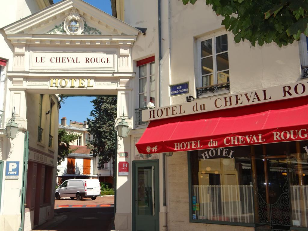 Hotel Du Cheval Rouge Versailles Exterior foto