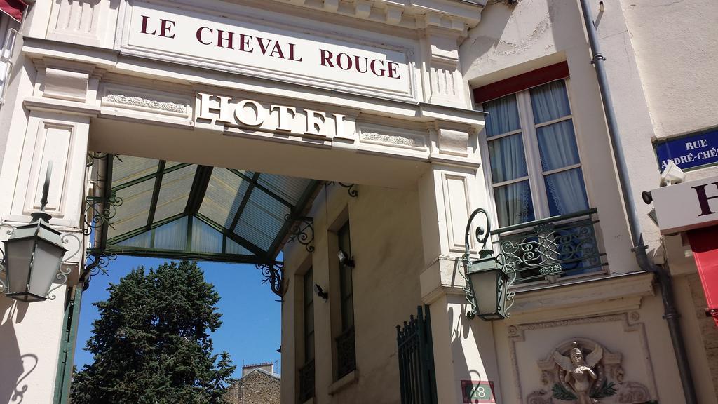 Hotel Du Cheval Rouge Versailles Exterior foto